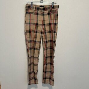 Sanctuary Plaid Pants size S